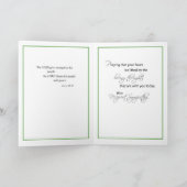 Verlies van Zoon Lily, Religieuze Sympathie Kaart (Binnen)