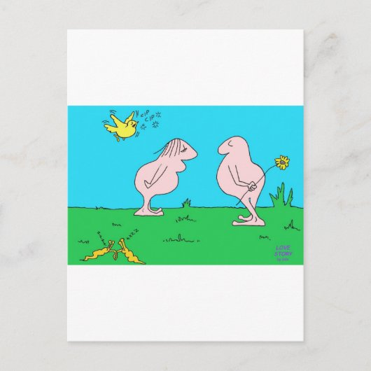 VERLIES VERHAAL 1 BRIEFKAART (Voorkant)