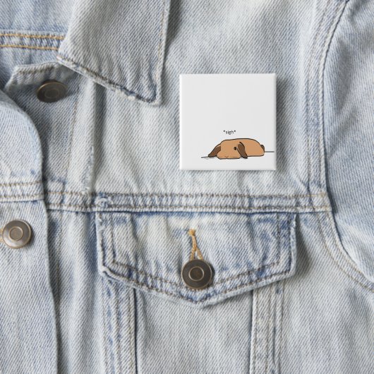 VERLIES VIERKANTE BUTTON 5,1 CM (In situ)