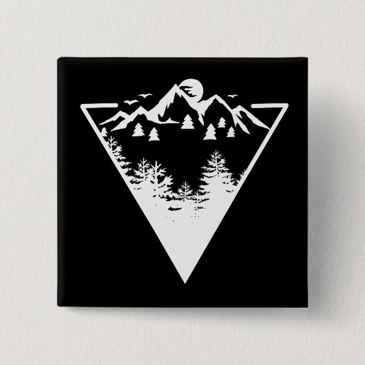 VERLIES VIERKANTE BUTTON 5,1 CM (Voorkant)