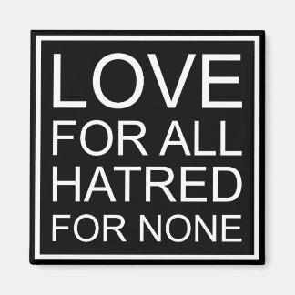 VERLIES VOOR ALLE GEHAD VOOR ÉÉN MAGNET