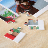 VERLIES VOOR BESTE DAD 12 fotocollage Vaderdag Legpuzzel (Zijkant)