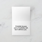 VERLIES WENSKAART VAN VERLIES BEDANKKAART (Binnen)