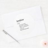 VERLIESBIAN RONDE STICKER (Envelop)