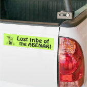 VERLIESTAND VAN DE TRIBE-bumper Bumpersticker (Op Truck)