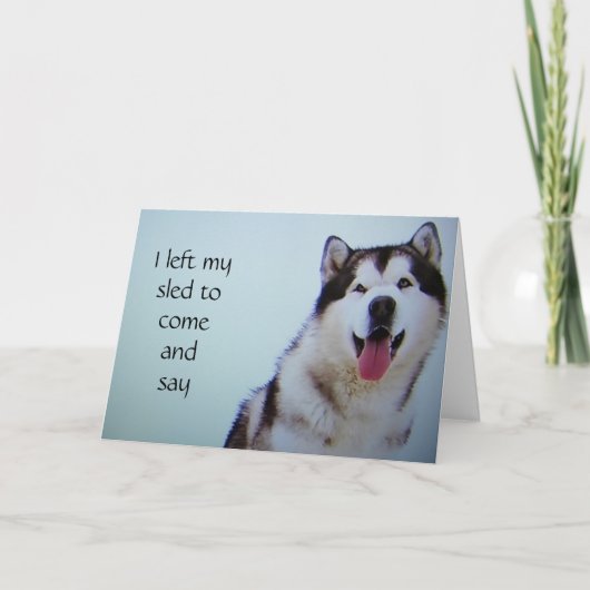 "VERLIET MIJN SLEE OM TE ZEGGEN" GELUKKIGE "VALENT FEESTDAGEN KAART (Voorkant)