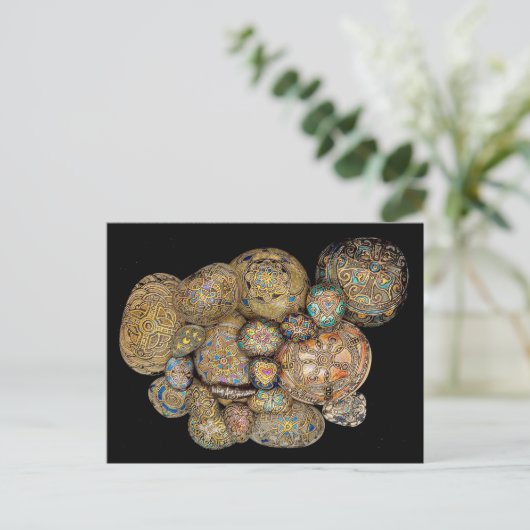 Verliezen in de rots briefkaart (Staand voorkant)