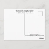 Verliezen in de rots briefkaart (Achterkant)