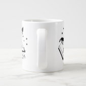 Verliezen in een boek grote koffiekop (Achterkant)