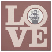 VERLIEZEN MET UW PHOTO-aangepaste fabric Stof (Swatch)