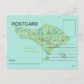 Verliezen op Bali: een vun Briefkaart voor avontuu (Achterkant)