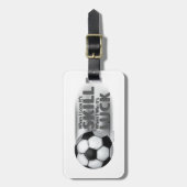 Verliezen Skill Win Luck Soccer Bagagelabel (Voorkant verticaal)