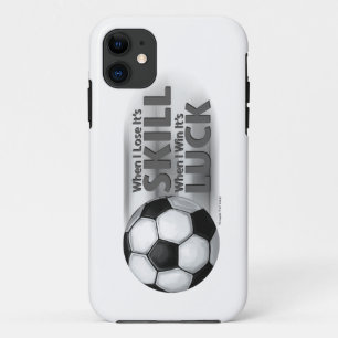 Verliezen Skill Win Luck Soccer Case-Mate iPhone Case