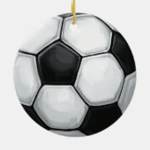 Verliezen Skill Win Luck Soccer Keramisch Ornament (Achterkant)