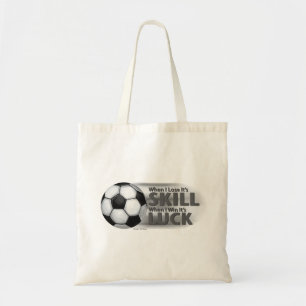 Verliezen Skill Win Luck Soccer Tote Bag
