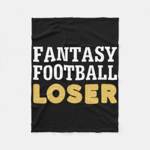 Verliezen Team Design Fantasy Football Verliezer - Fleece Deken