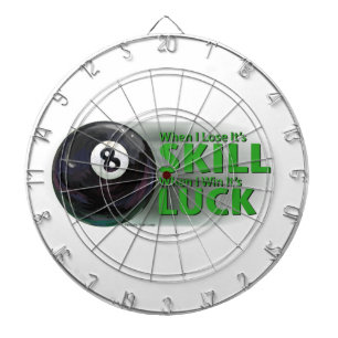 Verliezen Vaardigheid Win Luck 8 Ball Dartbord