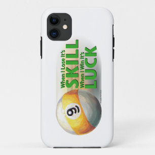 Verliezen Vaardigheid Win Luck 9 Ball Case-Mate iPhone Case