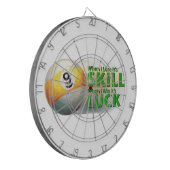 Verliezen Vaardigheid Win Luck 9 Ball Dartbord (Voorkant Links)