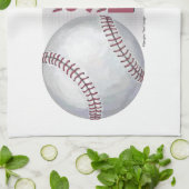 Verliezen Vaardigheid Win Luck Baseball Theedoek (Gevouwen)