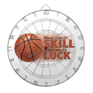 Verliezen Vaardigheid Win Luck Basketball Dartbord