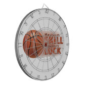 Verliezen Vaardigheid Win Luck Basketball Dartbord (Voorkant Links)