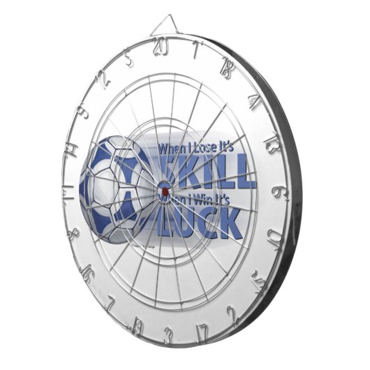 Verliezen Vaardigheid Win Luck Futbal Dartbord (Voorkant Rechts)