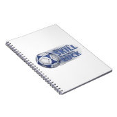 Verliezen Vaardigheid Win Luck Futbal Notitieboek (Rechterzijde)