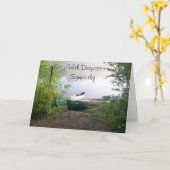 Verliezen van een vader kaart (Gele Bloem)