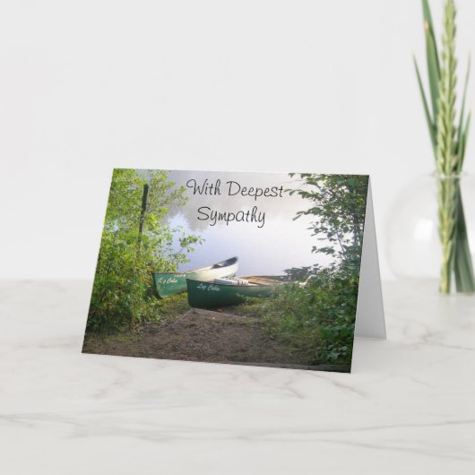 Verliezen van een vader kaart (Voorkant)