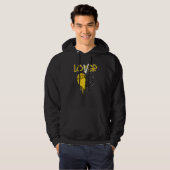 Verliezer Druppelend Hart Bliksem 4s Overeenkomen Hoodie (Voorkant volledig)