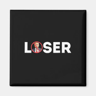 Verliezer Grappig Anti-trump 2024 Verliezer Niet W Magneet