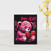 Verliezer Minnaar Drip Pijn Gebroken Hart Pijn Bee Kaart (Gele Bloem)