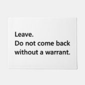 Verlof Deurmat (Voorkant)