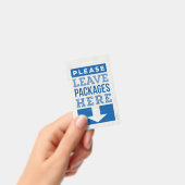 Verlof pakket hier badge (Handheld)