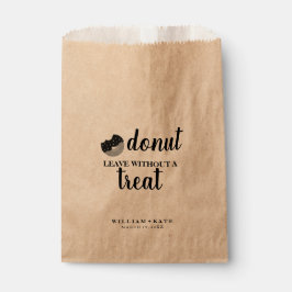 Verlof zonder Treat Favor Bag Bedankzakje