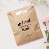 Verlof zonder Treat Favor Bag Bedankzakje (Gezegeld)