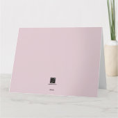 VERLOFDAG MOEDER (LICHT MAUVE) KAART (Achterkant)