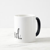 Verlokt. Modern Trendy Script Typography Type Magische Mok (Voorkant rechts)