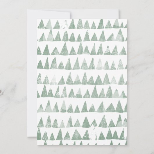 Verloofd Foto Moderne Trouwbelofte Aankondiging (Achterkant)