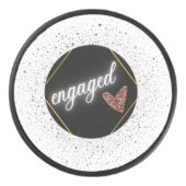 Verloofd Glam   Hockey Puck (Voorkant)