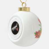 Verloofd Glam Keramische Bal Ornament (Rechts)