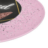 Verloofd Glam Pastel Snijplank (Hoek)