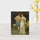 Verloofd Kaart (Gele Bloem)