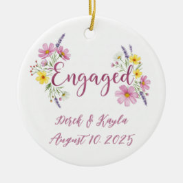 VERLOOFD KERAMISCH ORNAMENT