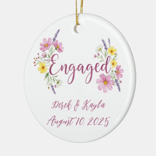 VERLOOFD KERAMISCH ORNAMENT (Links)