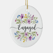 VERLOOFD ORNAMENT MET WILDE BLOEMEN (Rechts)