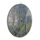 Verloofd Paar (Huwelijk en Huwelijk) (Verloving) Dartbord (Voorkant Links)