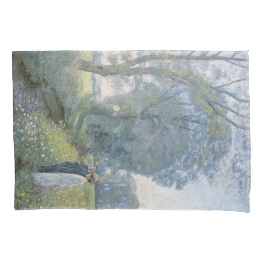 Verloofd Paar (Huwelijk en Huwelijk) (Verloving) Kussensloop (Voorkant-Links)