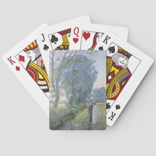 Verloofd Paar (Huwelijk en Huwelijk) (Verloving) Pokerkaarten (Achterkant)